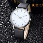 Montre homme analogique à quartz, bracelet en cuir, vue 3, King Watch