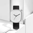 Montre carrée minimaliste aux angles arrondis, cadran sans chiffres, vue 2, King Watch