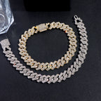 Bracelet maille cubaine iced out serti de strass, vue 3, King Watch